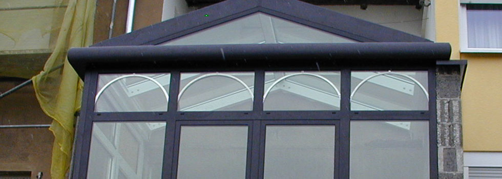 Wintergarten Speziallösung auf kleinstem Raum