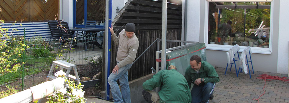 Terrassensystem Wohnhaus in Luxembourg